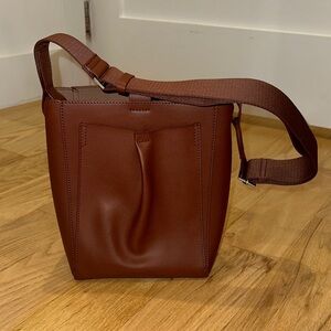 Everlane Brown Leather Crossbody Bag
